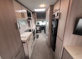 2021 Jayco Conquest FA24-4 interior view of the motorhome from the rear facing forward.