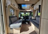 Spacious front lounge area in an Auto-Trail F-Line F62 motorhome, designed for comfort and everyday use.