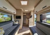 Skylight inside an Auto-Trail F-Line F62 motorhome allowing natural light into the interior.