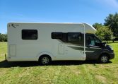 2022 Pre-owned Auto-Trail F-Line F74 4-berth motorhome, exterior view of the drivers' side.