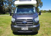 2022 Pre-owned Auto-Trail F-Line F74 4-berth motorhome, exterior view of the front side.
