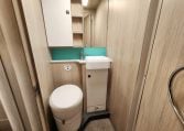 2022 Pre-owned Auto-Trail F-Line F74 4-berth motorhome, interior view of the bathroom with the toilet.