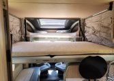 2022 Pre-owned Auto-Trail F-Line F74 4-berth motorhome, interior view of the electric drop-down bed.