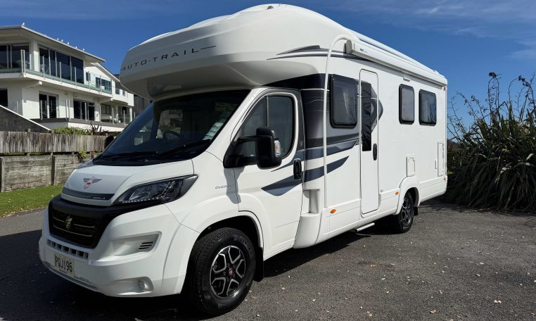2022 Auto-Trail Imala 730 motorhome exterior showing the profile view and sleek design.