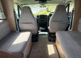 2022 Auto-Trail Imala 730 motorhome interior showing the comfortable bench seating.