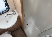 2022 Auto-Trail Imala 730 motorhome interior showing the spacious separate shower.