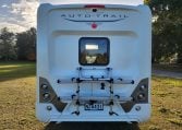 2022 Auto-Trail Tracker RB motorhome exterior view of the rear side.