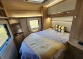2022 Auto-Trail Tracker RB motorhome interior view of the rear island bed.