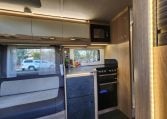 2022 Auto-Trail Tracker RB motorhome interior view of the kitchen.