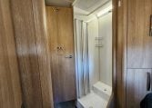2022 Auto-Trail Tracker RB motorhome interior view of the separate shower.