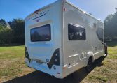 2022 Auto-Trail Tracker RL motorhome rear side view highlighting exterior design, rear corner, and side features.