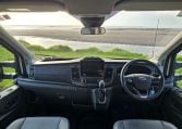 2022 Auto-Trail F-Line F-60 interior showing the steering wheel and dashboard in the front cab.