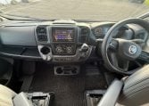 2022 Ci Magis 66XT interior view showing the dashboard in the front cab area.