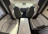 2022 Ci Magis 66XT interior view showing the comfortable cab seats.