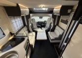 2022 Ci Magis 66XT interior view of the spacious front dining area.
