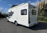 2023 Auto-Trail F72 4-berth motorhome exterior view of the tunnel boot.