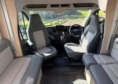2023 Auto-Trail F72 4-berth motorhome interior view showing the swivel captain's chairs.