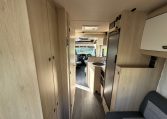 2023 Auto-Trail F72 4-berth motorhome interior rear looking to the front.