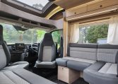 2023 Auto-Trail F72 4-berth motorhome interior view of the front lounge.