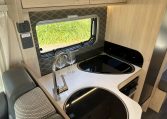 2023 Auto-Trail F72 4-berth motorhome interior view showing the kitchen hobs.