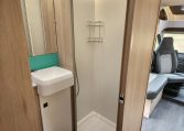 2023 Auto-Trail F72 4-berth motorhome interior view of the separate shower.