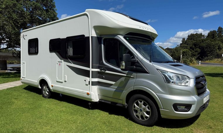 2023 Auto-Trail F74 Exterior showing the Drivers Side