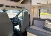 2023 Auto-Trail F74 interior view of the front dining.