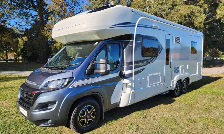 2023 Auto-Trail Frontier Comanche motorhome exterior profile view.