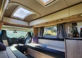 2023 Auto-Trail Frontier Comanche interior view showing the spacious front lounge.