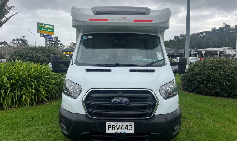 2023 Roller Team Zefiro 696 motorhome exterior front cab view.