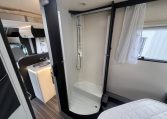 2023 Roller Team Zefiro 696 motorhome interior view showing the separate shower.