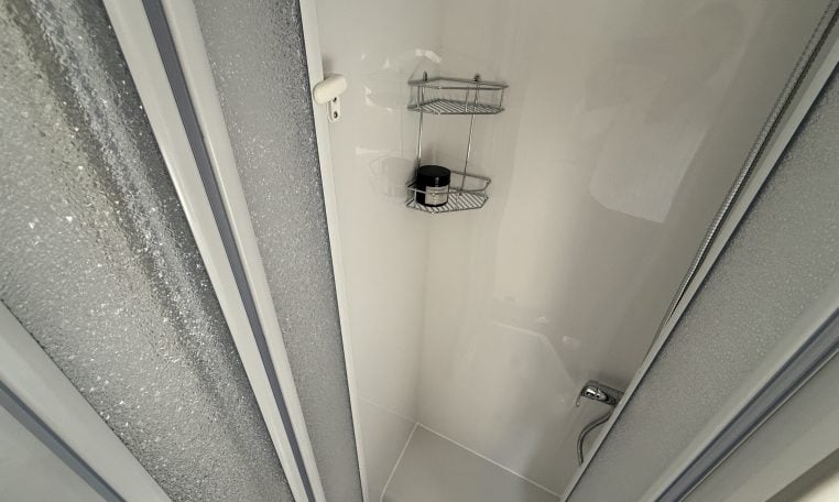 Auto-Trail F74 Motorhome shower cubicle