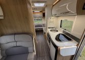 2023 Roller Team Auto-Roller 747 motorhome interior showing the central kitchen.