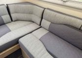 2023 Roller Team Auto-Roller 747 motorhome interior showing the lounge seat detail.