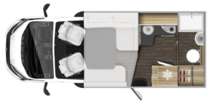 Roller Team T-Line 590 Floor plan