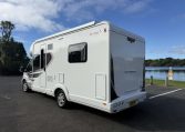 Auto-Trail F74 motorhome exterior showing the rear boot.