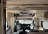 Auto-Trail F74 Motorhome electric drop-down bed over dining