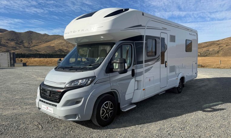 2024 Auto-Trail Frontier Delaware motorhome exterior profile view.