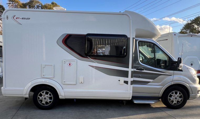 2024 Auto-Trail F-Line F62 motorhome exterior driver's side view.
