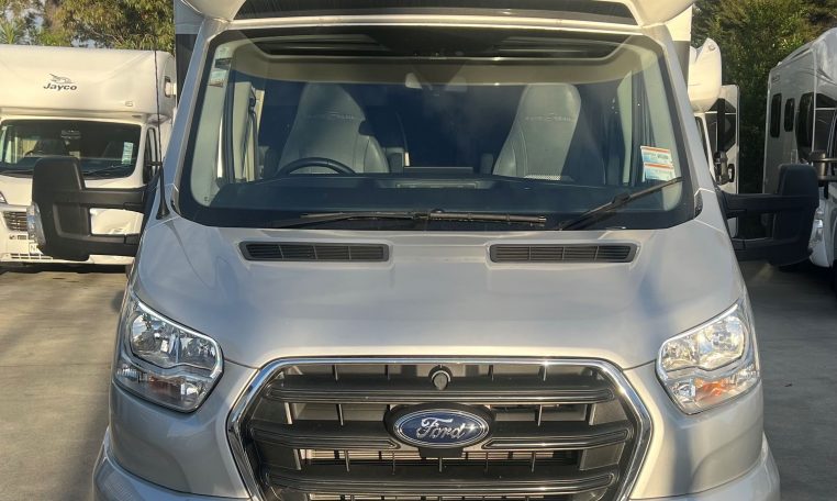 2024 Auto-Trail F-Line F62 motorhome exterior front cab view.