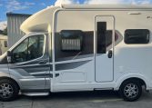 2024 Auto-Trail F-Line F62 motorhome exterior view of the habitation door.
