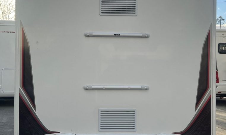 2024 Auto-Trail F-Line F62 motorhome exterior rear view.