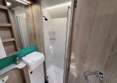 2024 Auto-Trail F-Line F62 motorhome interior showing the separate shower.