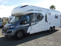 Auto-Trail Frontier Comanche motorhome with stylish exterior alloy wheels.
