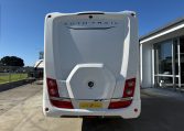 2024 Auto-Trail Frontier Comanche exterior showing the rear view of the motorhome.
