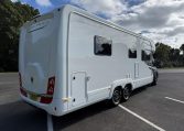 2024 Auto-Trail Frontier Comanche motorhome exterior view of the storage locker.