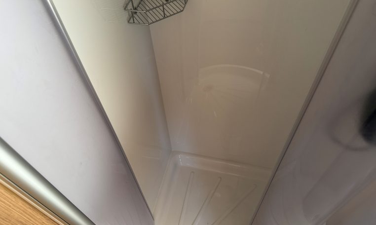 2024 Auto-Trail Frontier Comanche interior showing the separate shower.