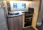 2024 Auto-Trail Frontier Delaware motorhome interior showing the kitchen.