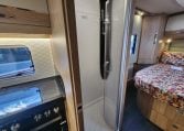 2024 Auto-Trail Frontier Delaware motorhome interior showing the separate shower.