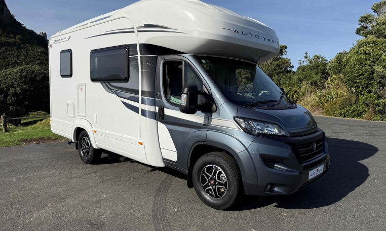 Auto-Trail Imala 615 exterior view showing the driver's side.